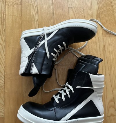 Rick Owens Black Geobaskets