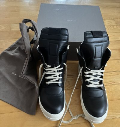 Rick Owens Black Geobaskets