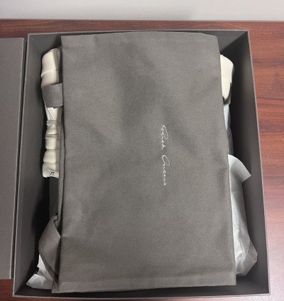 Rick Owens Black Mega Bumper Geobasket Sneakers
