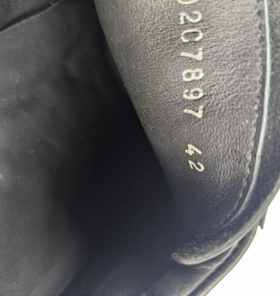 Rick Owens Black Milk Vintage Leather Sneakers New Size 42