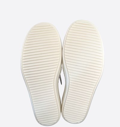 Rick Owens Black White Cowhair Geobaskets