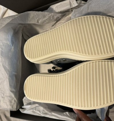 Rick Owens Blue Porterville Jumbolaced Sneakers