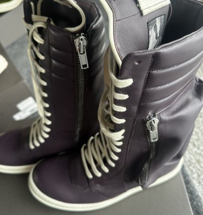 Rick Owens Cargobasket Amethyst milk