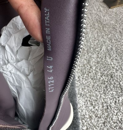 Rick Owens Cargobasket Amethyst milk