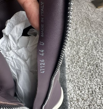 Rick Owens Cargobasket Amethyst milk