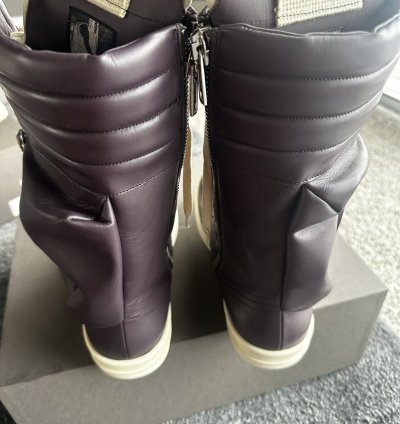 Rick Owens Cargobasket Amethyst milk