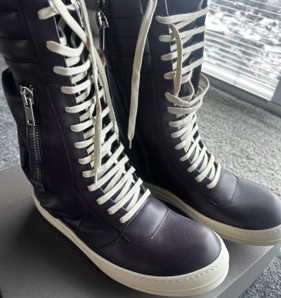 Rick Owens Cargobasket Amethyst milk