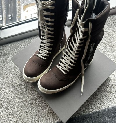 Rick Owens CargoBasket BROWN MILK