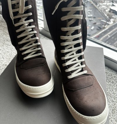 Rick Owens CargoBasket BROWN MILK
