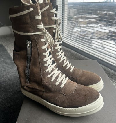 Rick Owens cargobasket sneakers