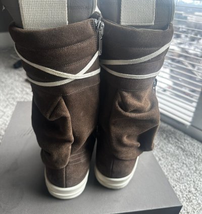 Rick Owens cargobasket sneakers