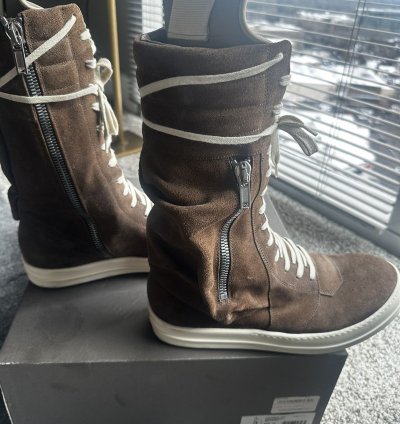Rick Owens cargobasket sneakers
