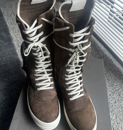 Rick Owens cargobasket sneakers