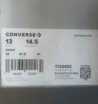 Rick Owens Converse TurboWpn