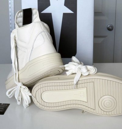 Rick Owens Converse TURBOWPN DRKSHDW Egret Cream White