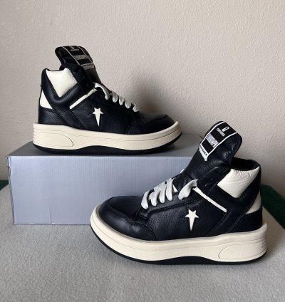Rick Owens Converse TURBOWPN in Black Natural