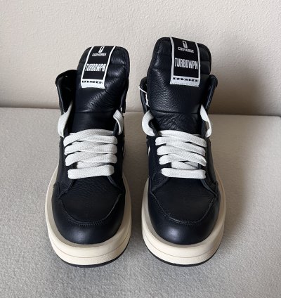 Rick Owens Converse TURBOWPN in Black Natural