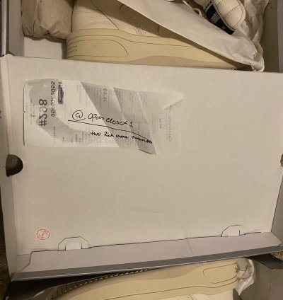 Rick owens cream TURBOWPN converse Mid
