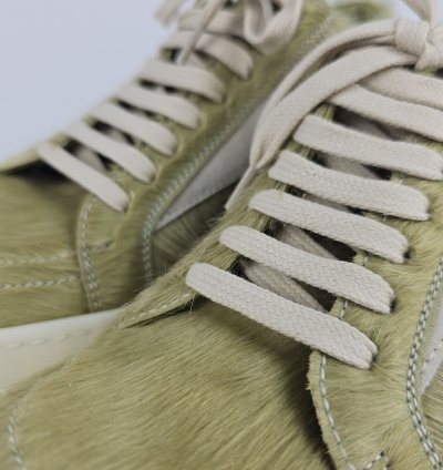 Rick Owens Dirty Acid Milk Vintage Low Top Sneakers New 41 5