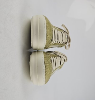 Rick Owens Dirty Acid Milk Vintage Low Top Sneakers New 41 5