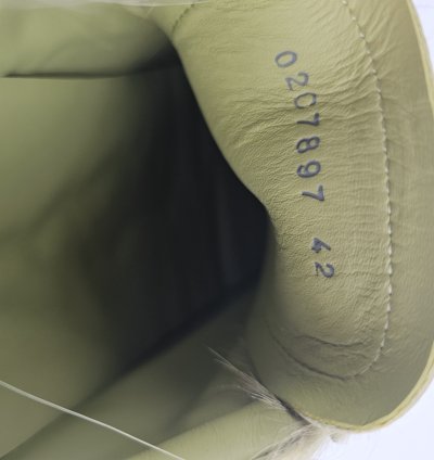 Rick Owens Dirty Acid Milk Vintage Low Top Sneakers New 42