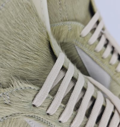 Rick Owens Dirty Acid Milk Vintage Low Top Sneakers New 44