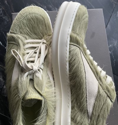 Rick Owens Dirty Acid Vintage Low Top Sneakers NEW sz 44