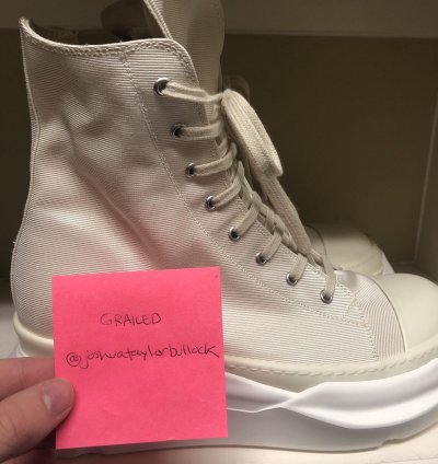 Rick Owens DRKSHDW Abstract Ramones