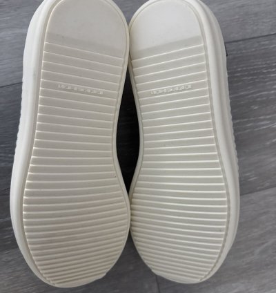 Rick Owens DrkShdw Black Vintage Sneakers black milk milk