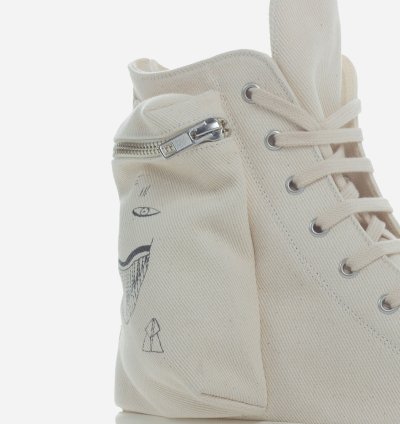 RICK OWENS DRKSHDW Cargo Pocket Face Ramones High