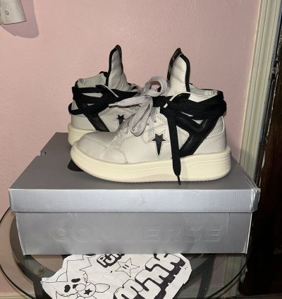 Rick Owens DRKSHDW Converse TURBOWPN Pelican