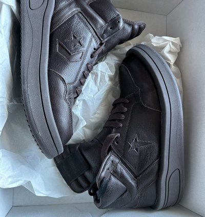 Rick Owens Drkshdw Converse Turbowpns Ox Blood 11 5 NEW