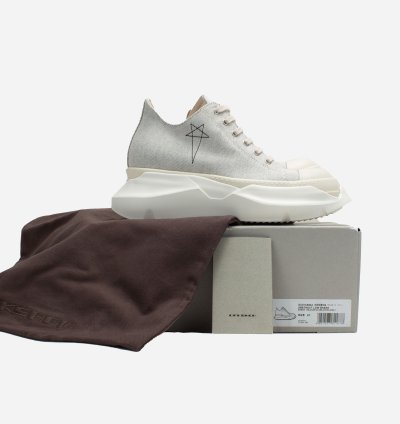 RICK OWENS DRKSHDW Denim Abstract Ramones Low