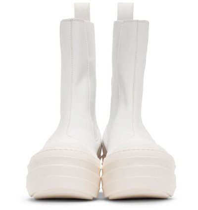 Rick Owens DRKSHDW Double Bumper Beetle White