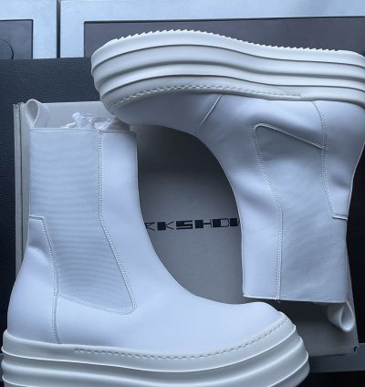 Rick Owens DRKSHDW Double Bumper Beetle White