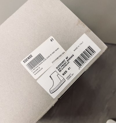 Rick Owens Drkshdw Front Zip Wax Denim Sneaker FINAL SALE