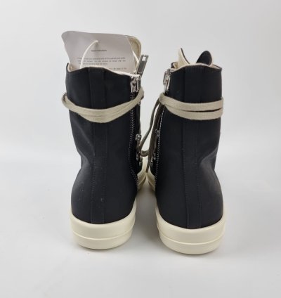 Rick Owens DRKSHDW Hexa Black High Top Sneakers New 40