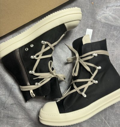 Rick Owens Drkshdw Hexa High Top Sneakers