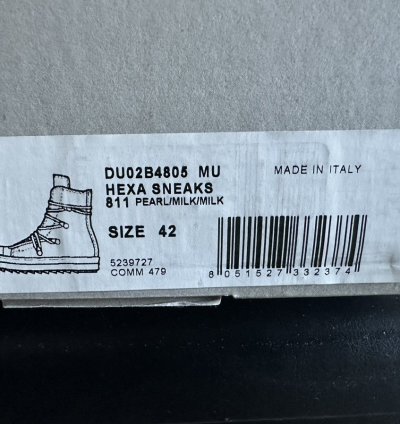 Rick Owens DRKSHDW Hexa Ramones Pearl