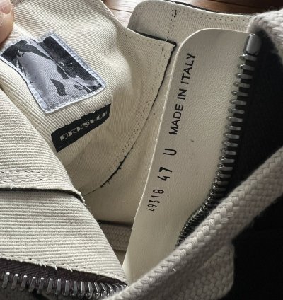 Rick Owens DRKSHDW Hexa Sneakers Ramones