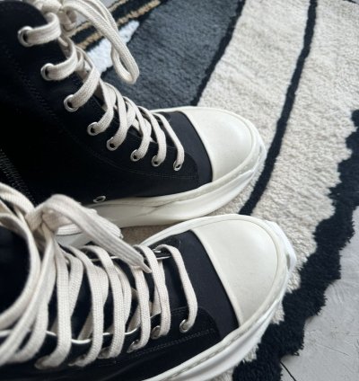 Rick Owens DRKSHDW High Top Platform Sneakers