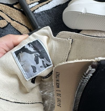 Rick Owens DRKSHDW High Top Platform Sneakers