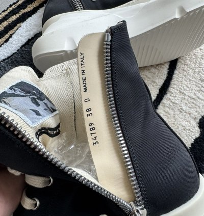Rick Owens DRKSHDW High Top Platform Sneakers