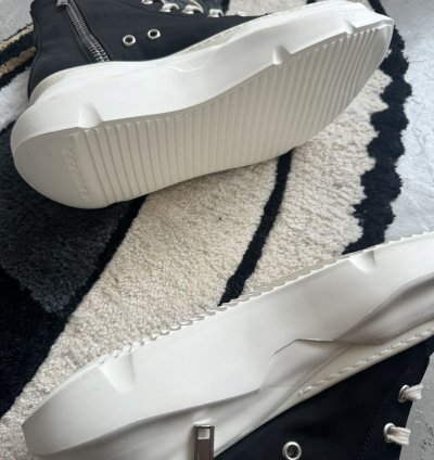 Rick Owens DRKSHDW High Top Platform Sneakers