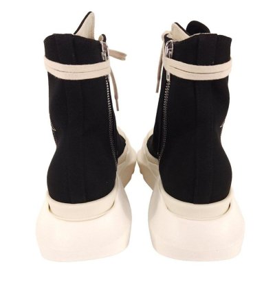 Rick Owens DRKSHDW High-Top Abstract Pentagram Sneaker 11