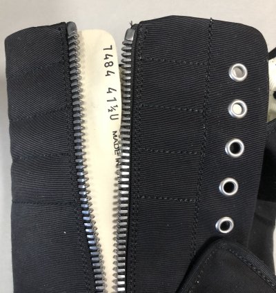 Rick owens drkshdw hoofdunks in black milk size41 5