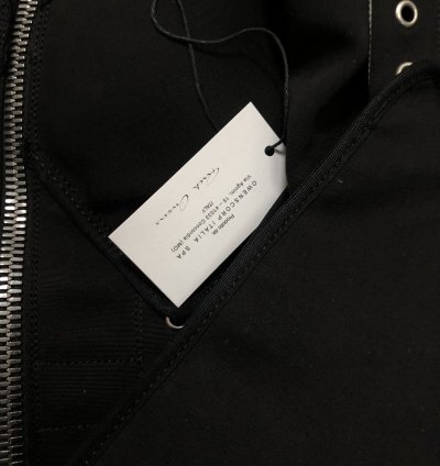 Rick owens drkshdw hoofdunks in black milk size41 5