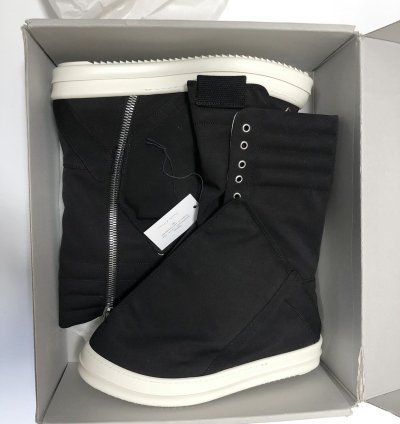 Rick owens drkshdw hoofdunks in black milk size41 5