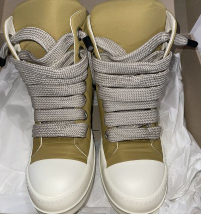 Rick Owens DRKSHDW Jumbo Lace Padded Ramones
