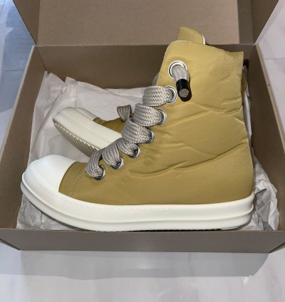 Rick Owens DRKSHDW Jumbo Lace Padded Ramones